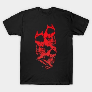 Skulls Abstract T-Shirt